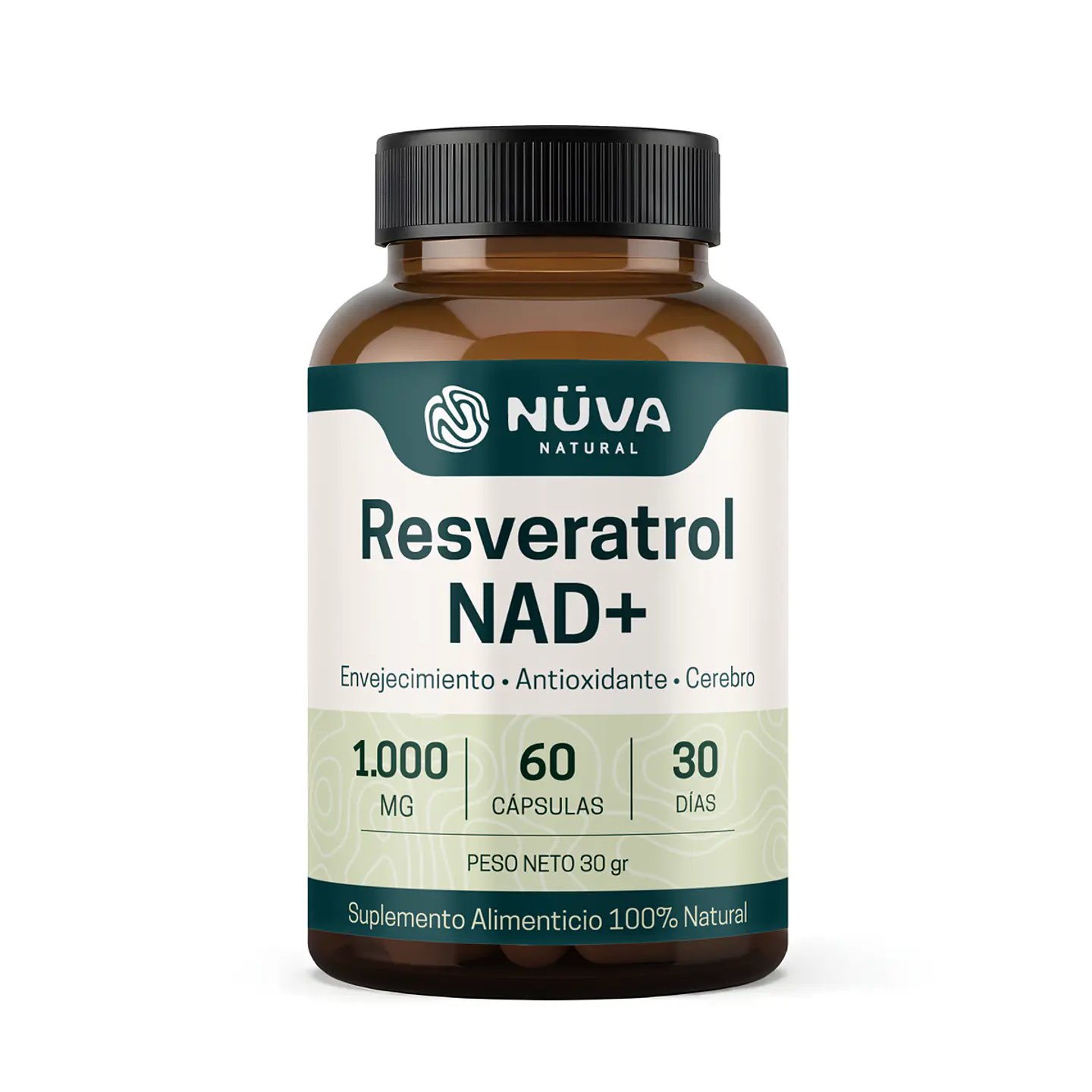 Resveratrol NAD + 1000mg 60 Cap 1