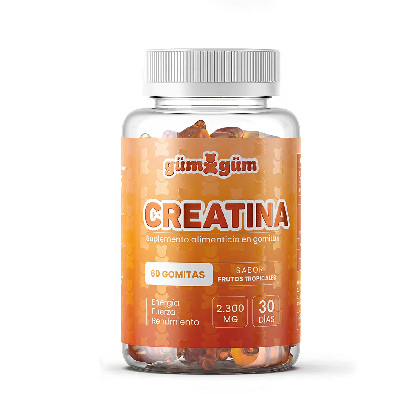 Creatina en Gomitas Monohidratada 4600mg 1