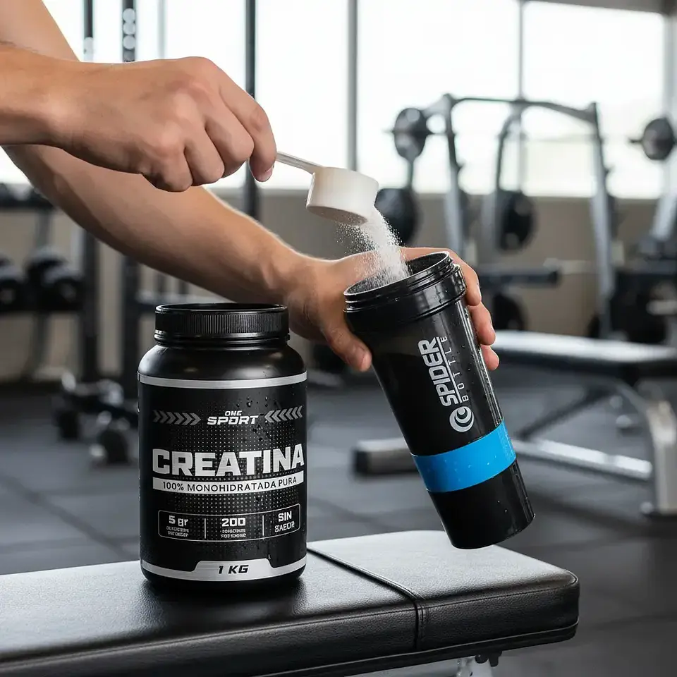 Creatina Monohidratada 1000gr 200 Servicios 2