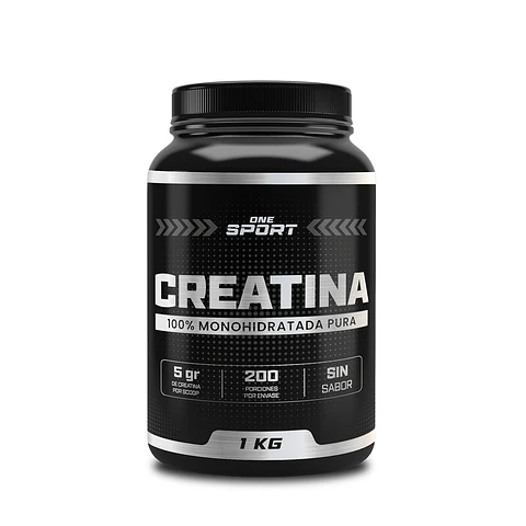 Creatina Monohidratada 1000gr 200 Servicios