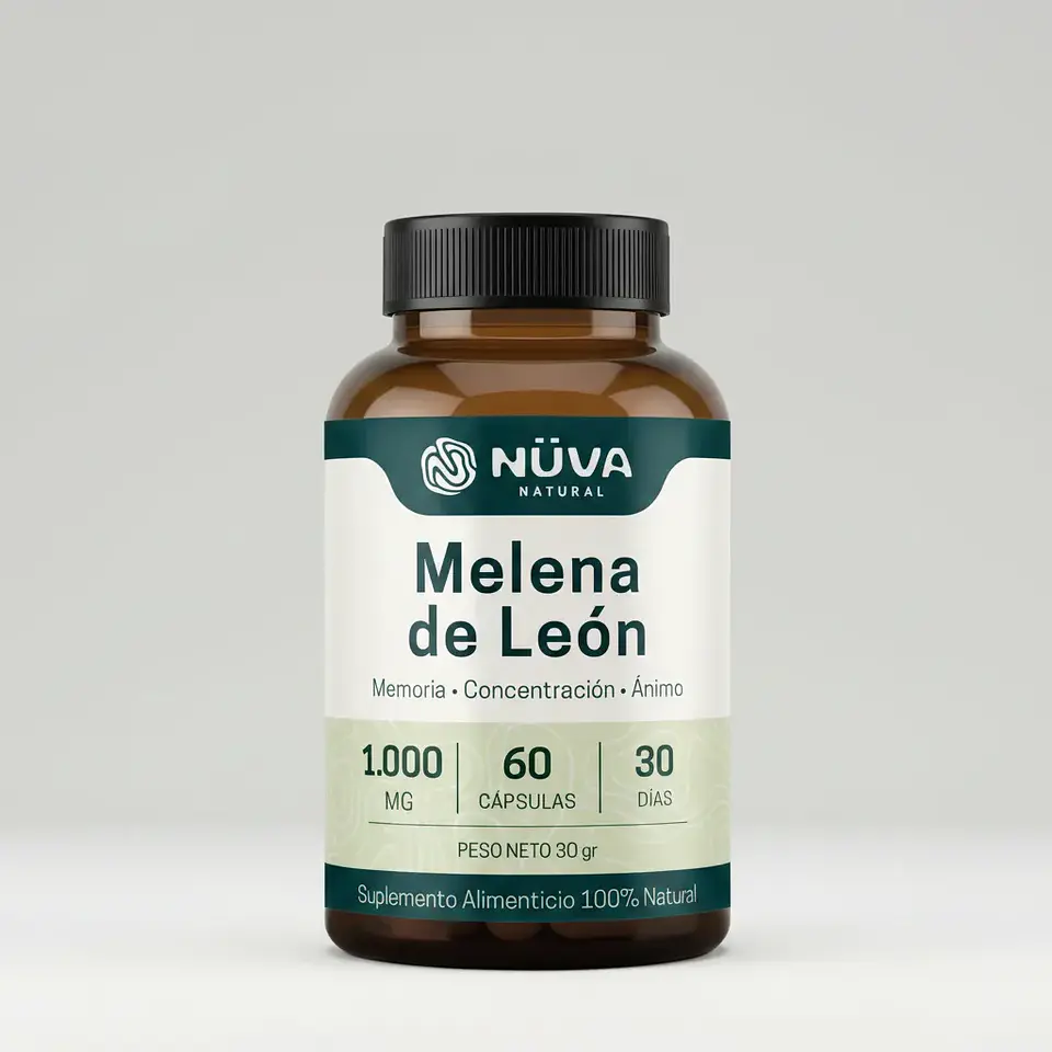 Melena de Leon 1000mg 60 Cap 3