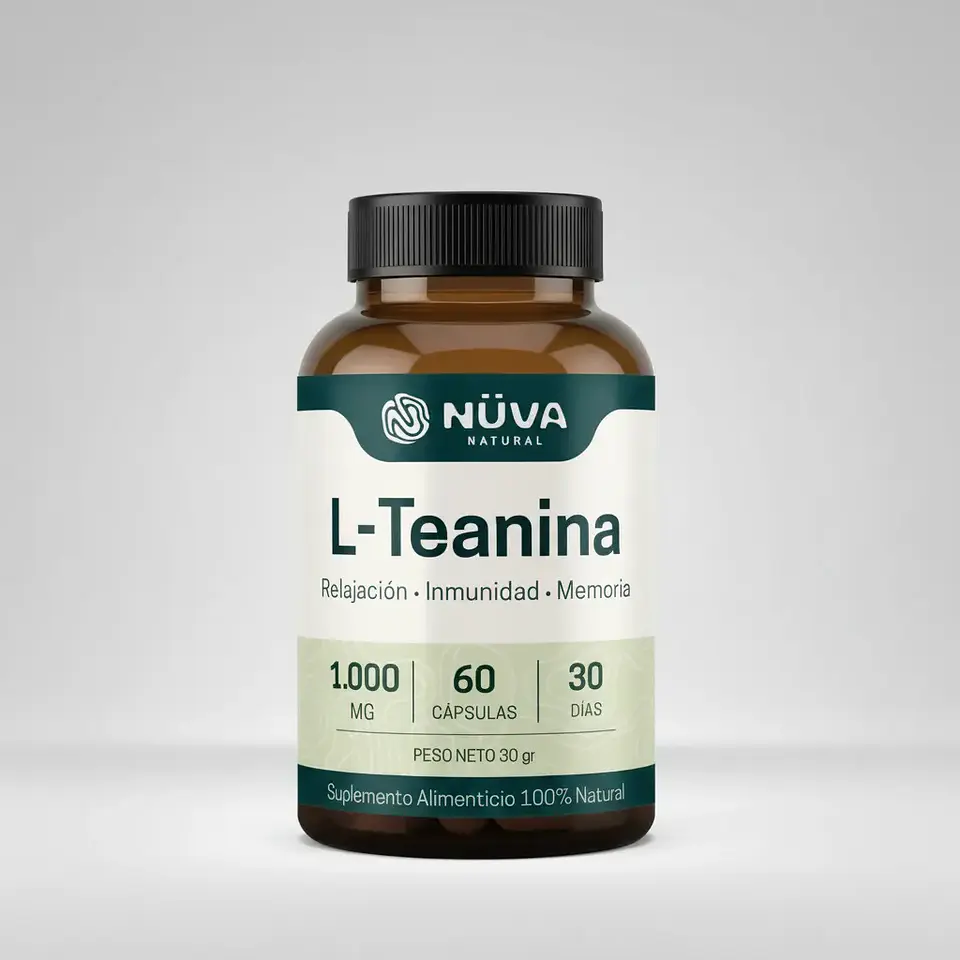 L-Teanina 1000mg 60Cap 4