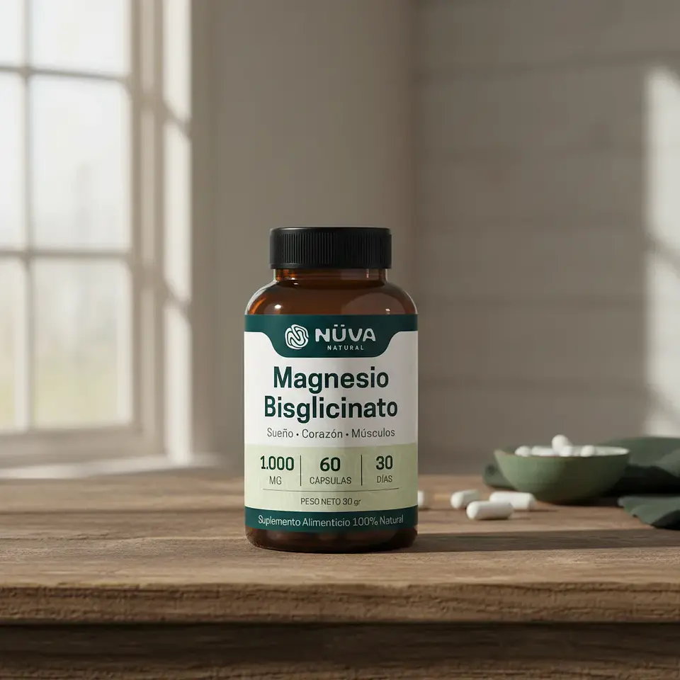 Magnesio Bisglicinato 1000mg 60Cap 4