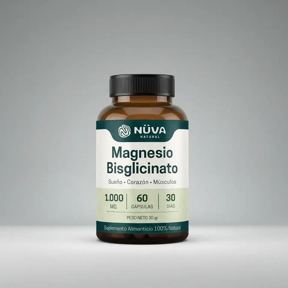 Magnesio Bisglicinato 1000mg 60Cap 5