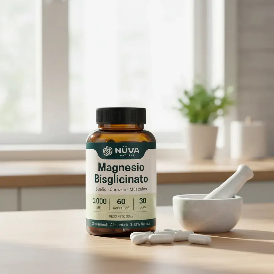 Magnesio Bisglicinato 1000mg 60Cap 6