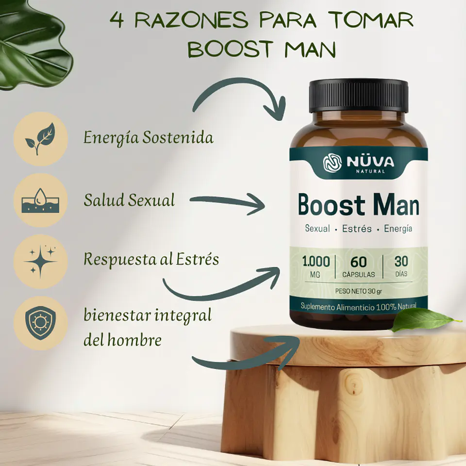 Boost Man (potenciador Masculino) 30 Dias 2