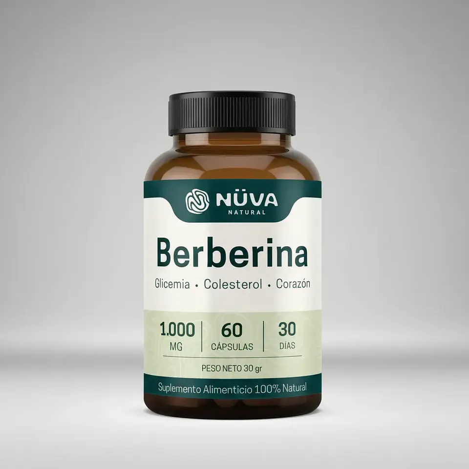 Berberina 1000mg 60 Cap 4