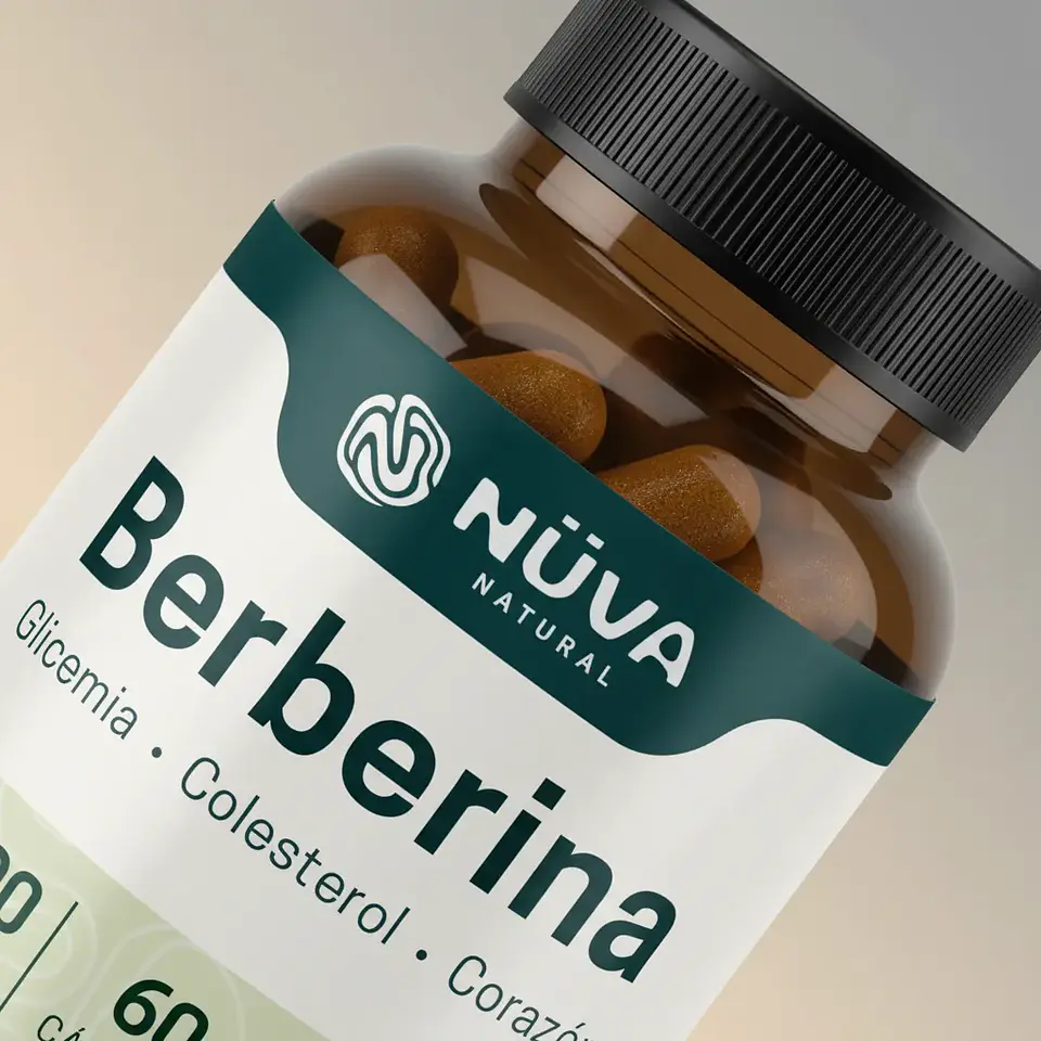 Berberina 1000mg 60 Cap 5