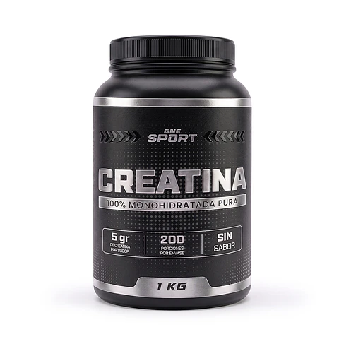 Creatina Monohidratada 1000gr 200 Servicios