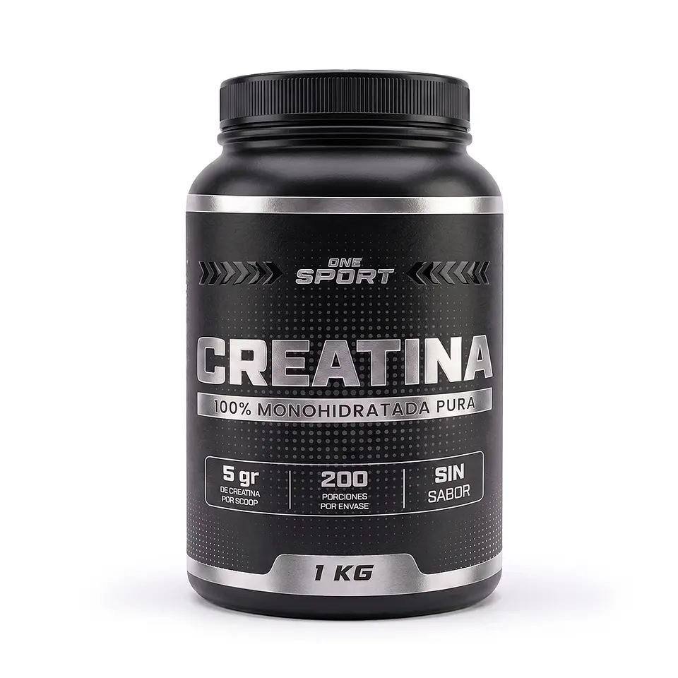 Creatina Monohidratada 1000gr 200 Servicios 1