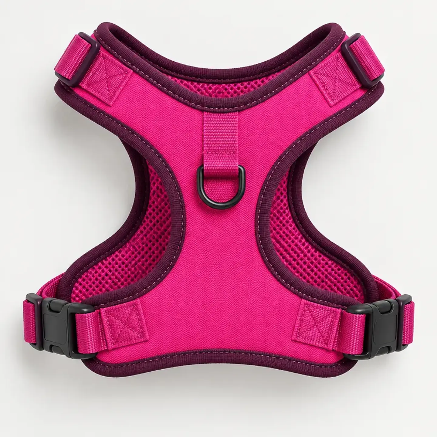 Arnés paseo liviano — fucsia, talla S 1
