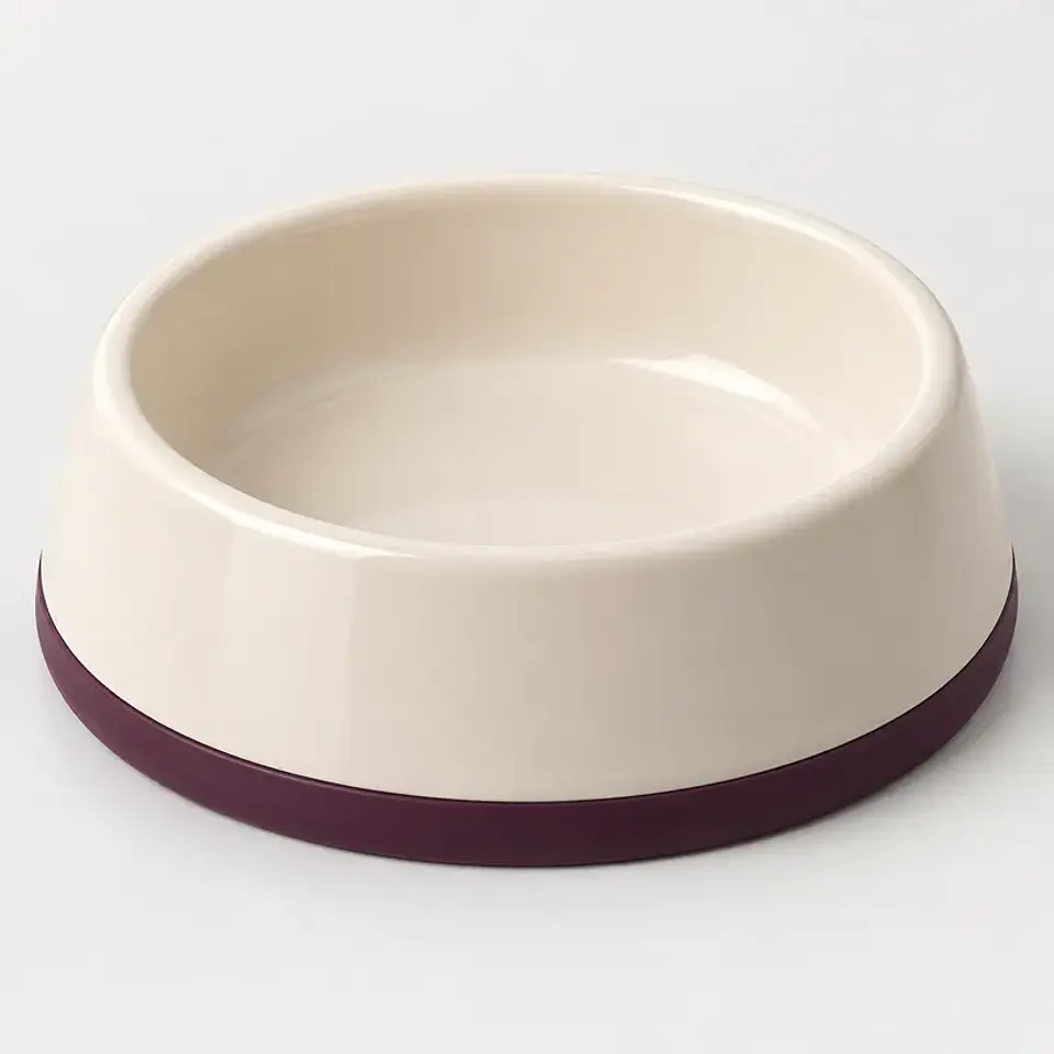 Plato antideslizante — crema, 500 ml 1