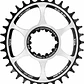 Corona Direct Mount Ovalada 36t  3mm Offset - Miniatura 5