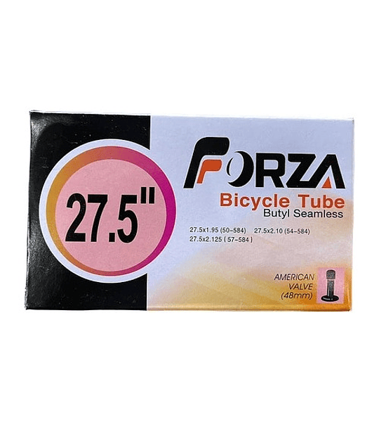 Camara 27.5x1,95/2,125 Av 48mm Full Butyl Forza - 5082357