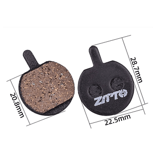 Pastilla De Freno Redonda 20.8mm x 22.5mm