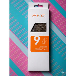 Cadena PYC P9003 9 Velocidades Para Bicicleta Mtb Ruta