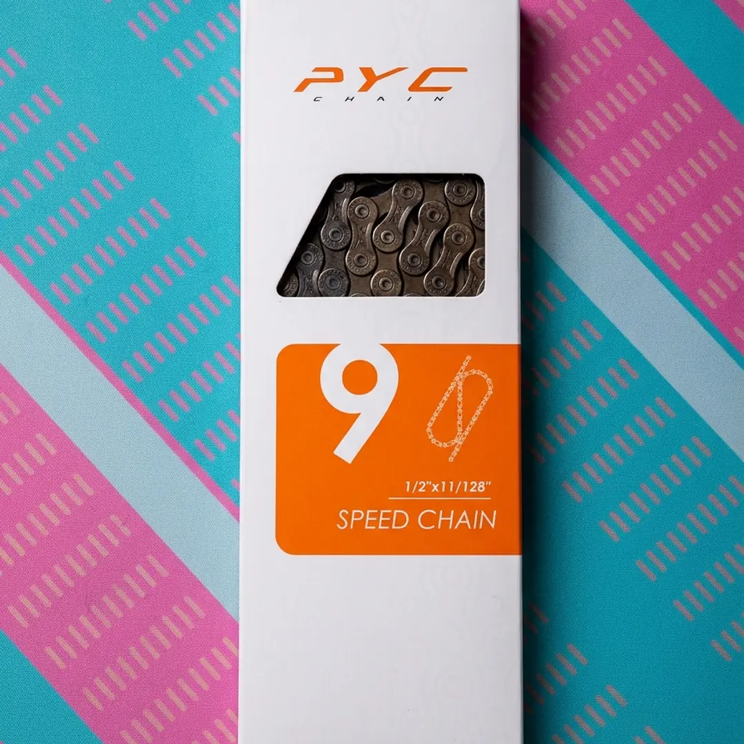 Cadena PYC P9003 9 Velocidades Para Bicicleta Mtb Ruta 2