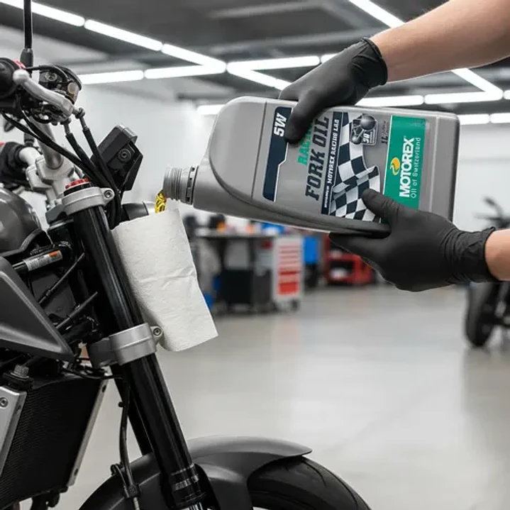 Aceite Motorex Racing Fork Oil Sae 5w 1lt 2