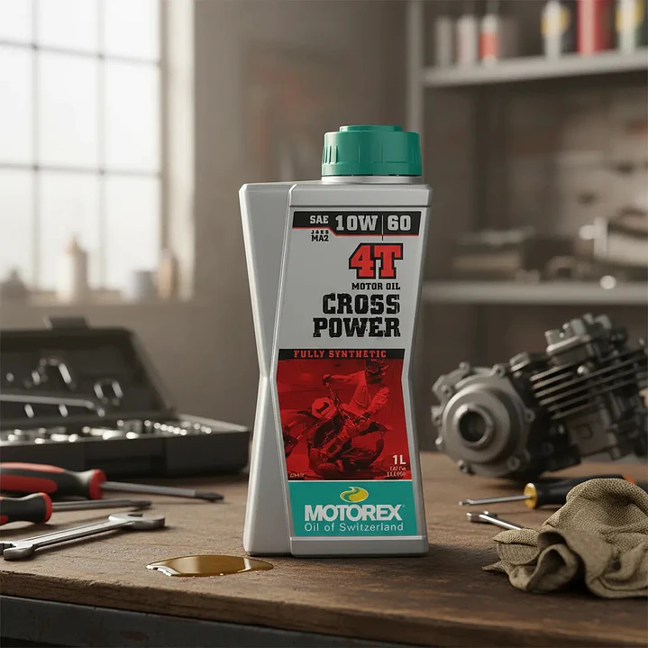 Aceite Motorex Motor 4t Cross Power 10w/60 1lt 1