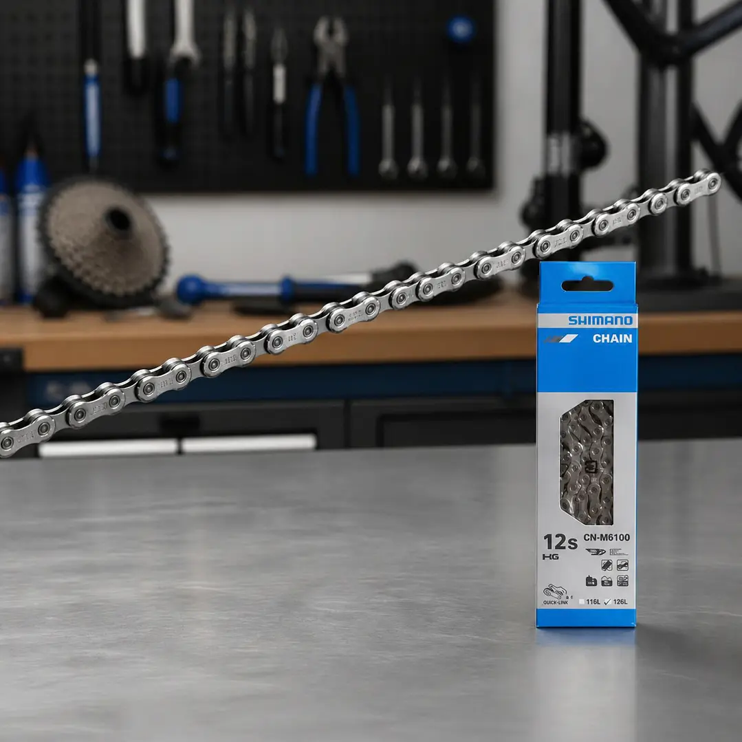 Cadena Shimano CN-M6100 12velocidades 126 Link 2