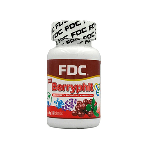 Cranberry Berryphit - 60 Capsulas
