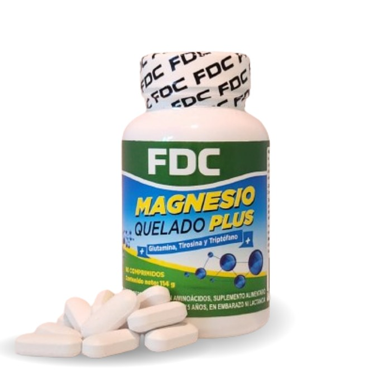 Magnesio Quelado Plus - 60 Comprimidos 1