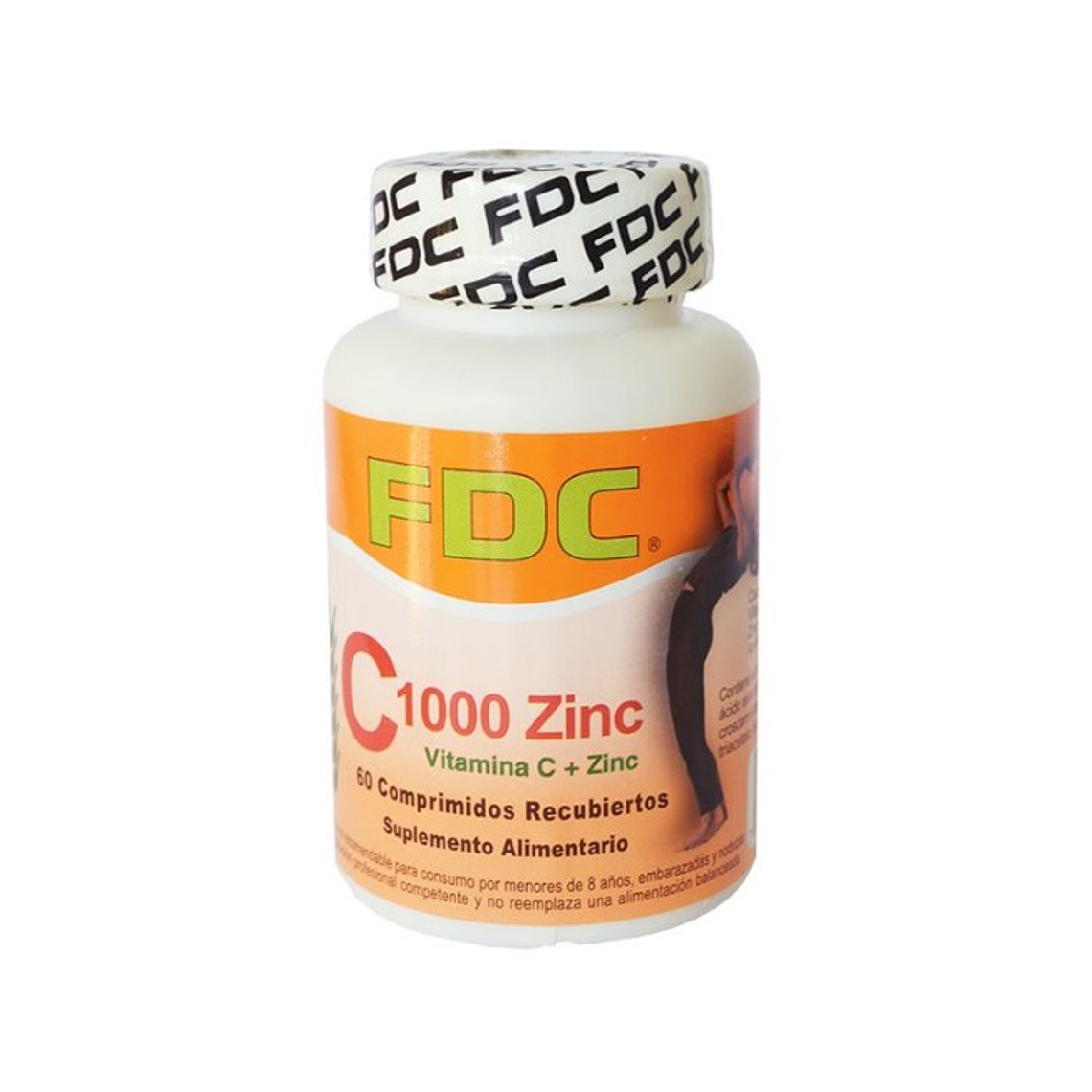 Vitamina C 1000 + Zinc - 60 Comprimidos 1