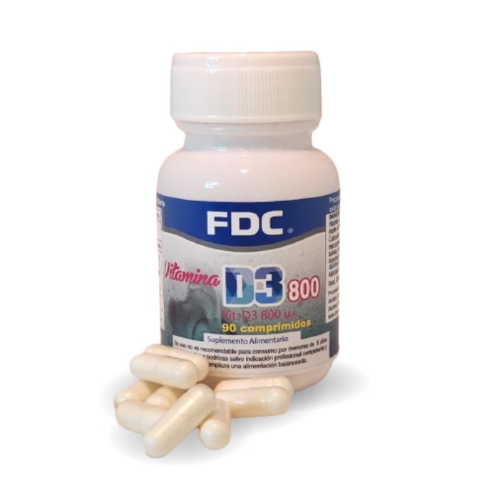 Vitamina D3 800 u.i. 90 comprimidos