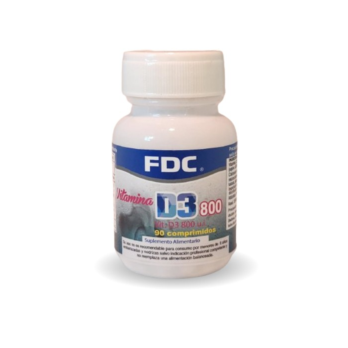 Vitamina D3 800 U.I. - 90 Comprimidos 2
