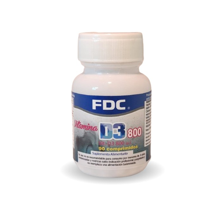 Vitamina D3 800 U.I. - 90 Comprimidos 2