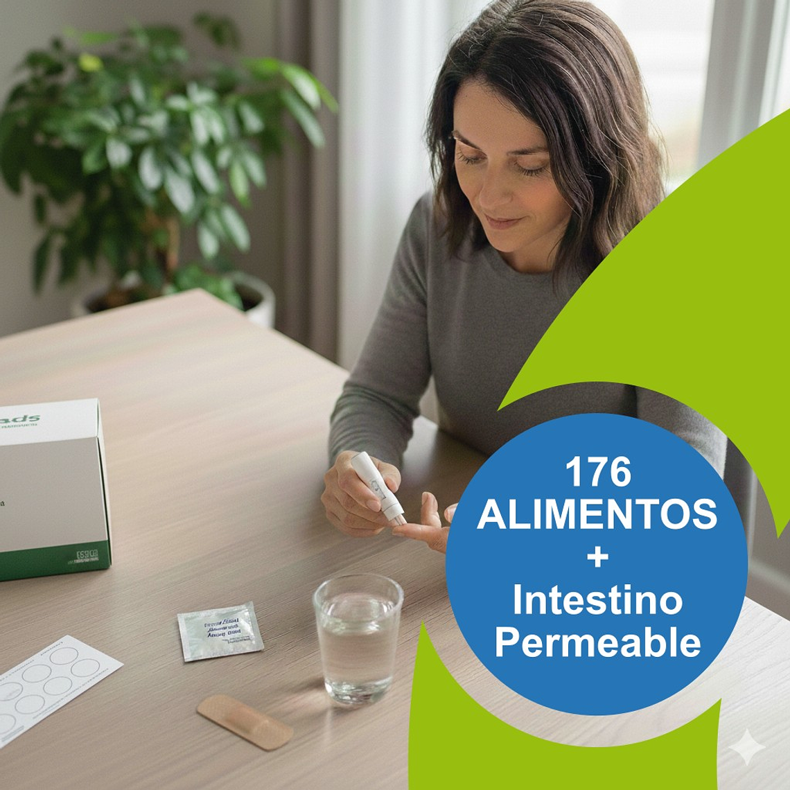 Examen de Sensibilidad Alimentaria - 176 Alimentos + Intestino Permeable 1