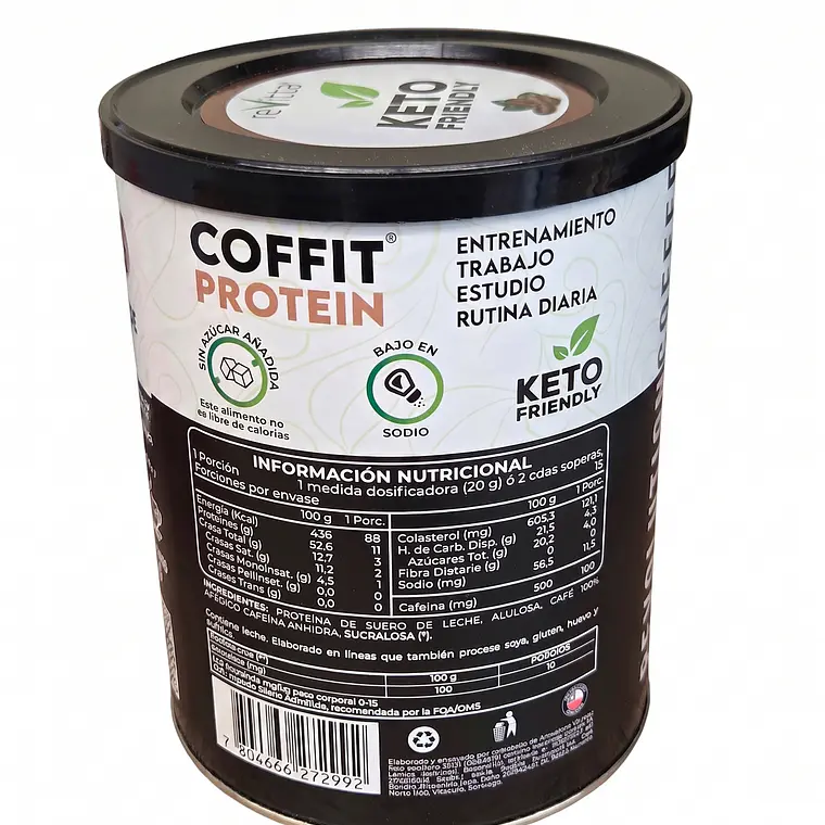 Cafeína Coffit Protein 300 grs 2