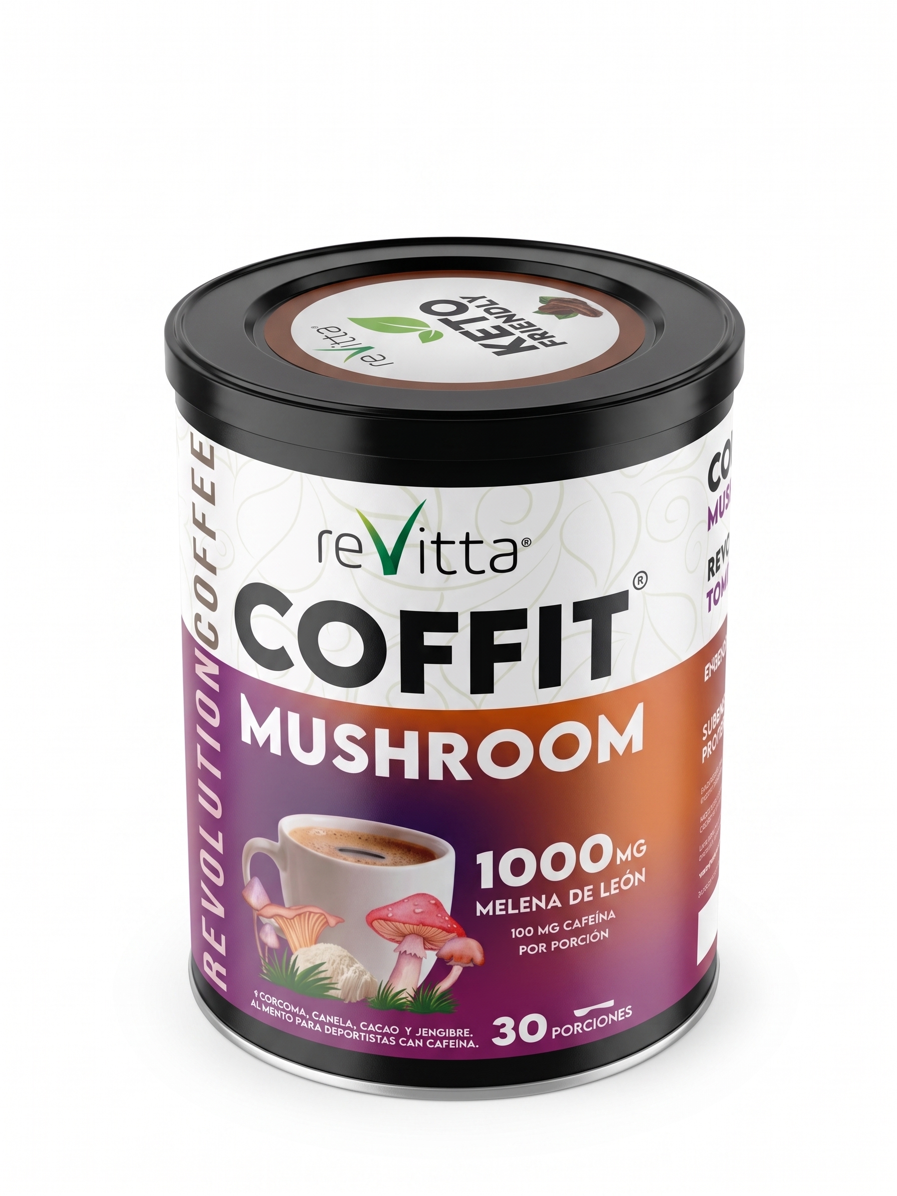 Cafeína Coffit Mushroom 300 grs