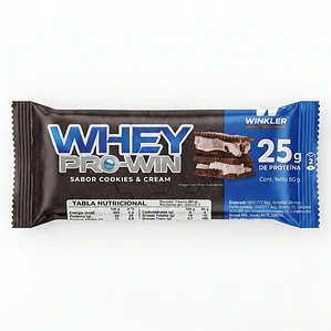 Barra Whey Pro Win Cookies and Cream 80 grs