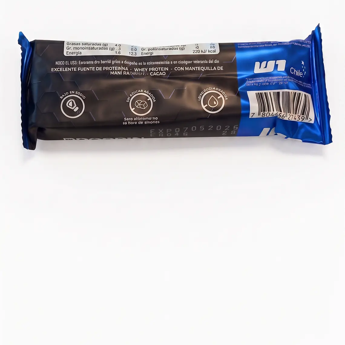 Barra Whey Pro Win Cookies and Cream 80 grs 2