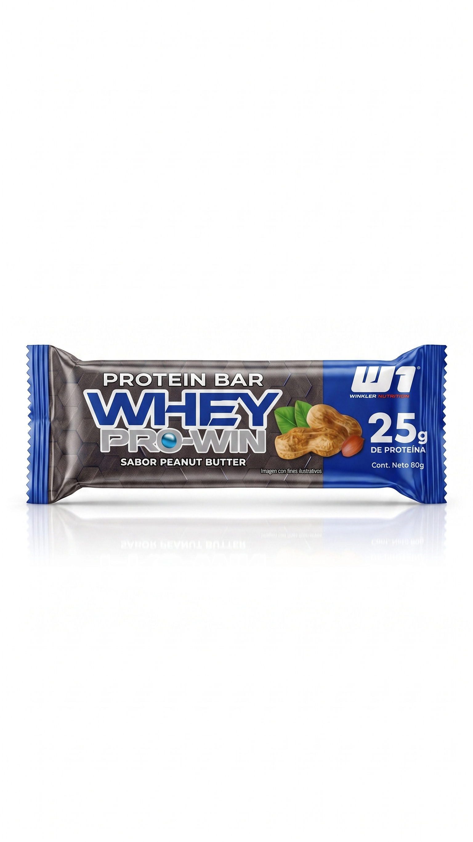 Barra Whey Pro Win Peanut Butter 80 grs