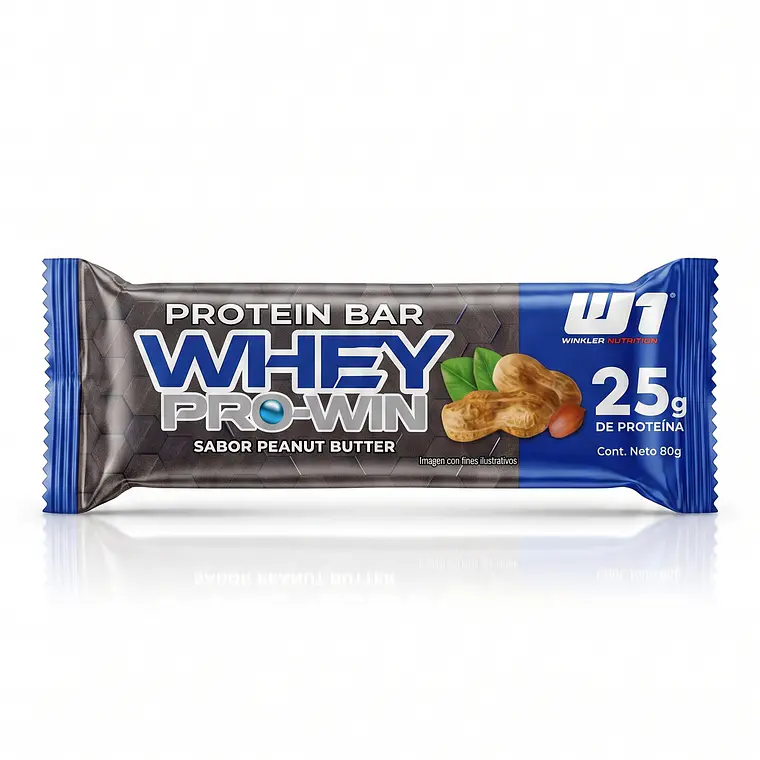 Barra Whey Pro Win Peanut Butter 80 grs 1