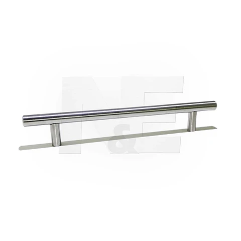TIRADOR CANELO 128MM ACERO INOX.