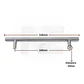 TIRADOR CANELO 160MM ACERO INOX - Miniatura 2