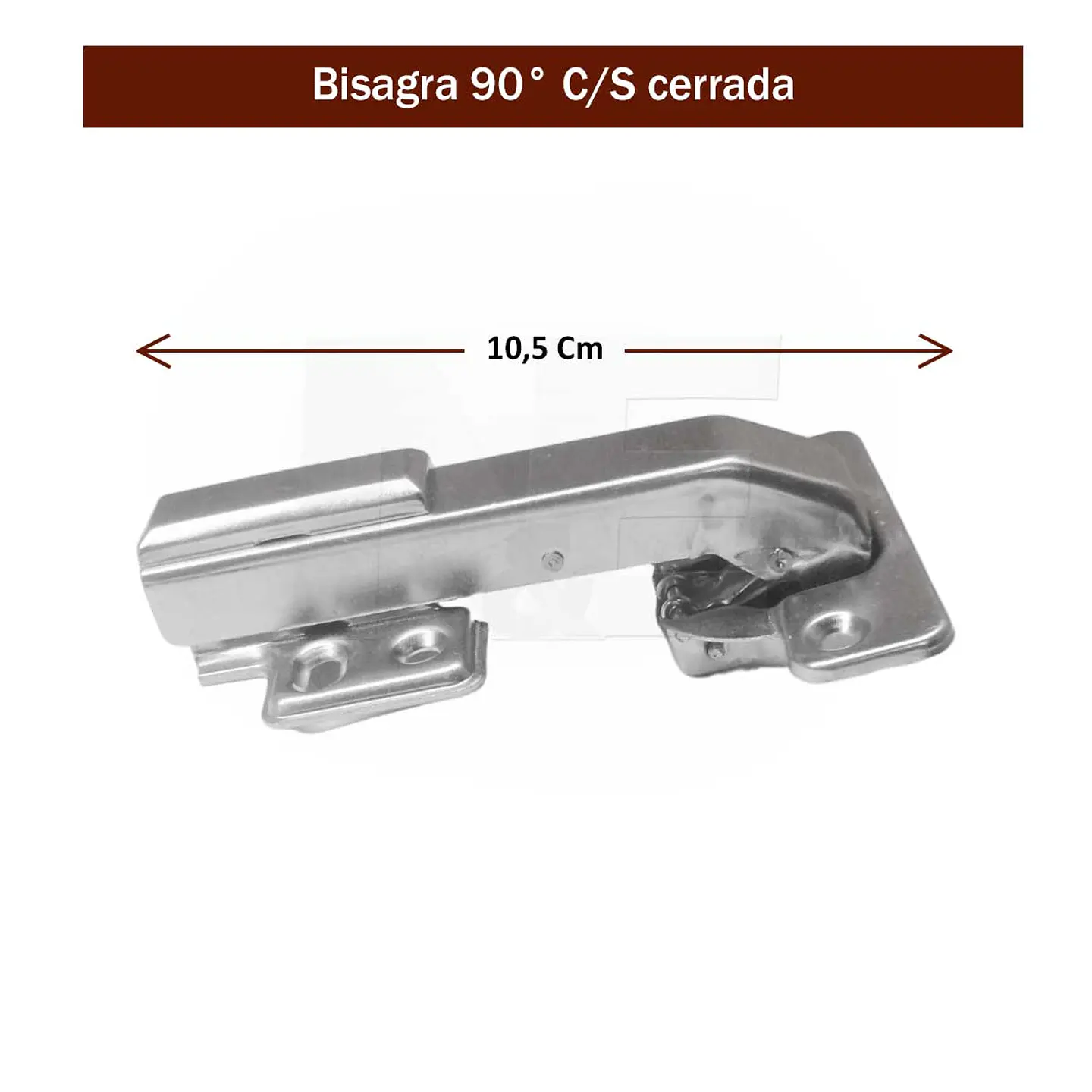 BISAGRA 90° CIERRE SUAVE 3