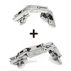 PACK BISAGRA 165° + BISAGRA INTERMEDIA 1