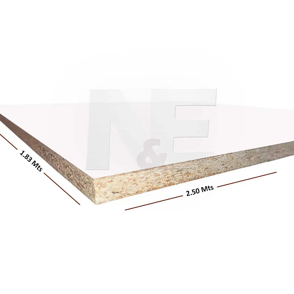 MELAMINA BLANCA 15MM - 1.83 x 2.50 MT 3