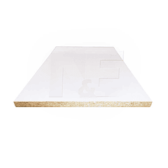 PIEZA DE MELAMINA BLANCA DE 15 MM.