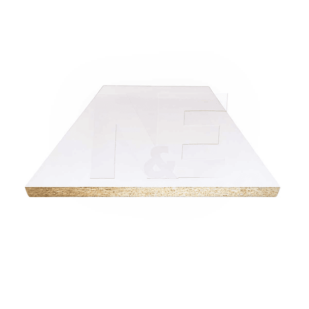 PIEZA DE MELAMINA BLANCA DE 15 MM. 1