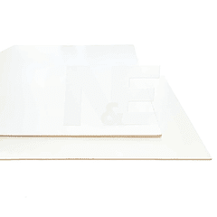 PIEZA DE DUROLAC UNICOLOR BLANCO - 3 MM.