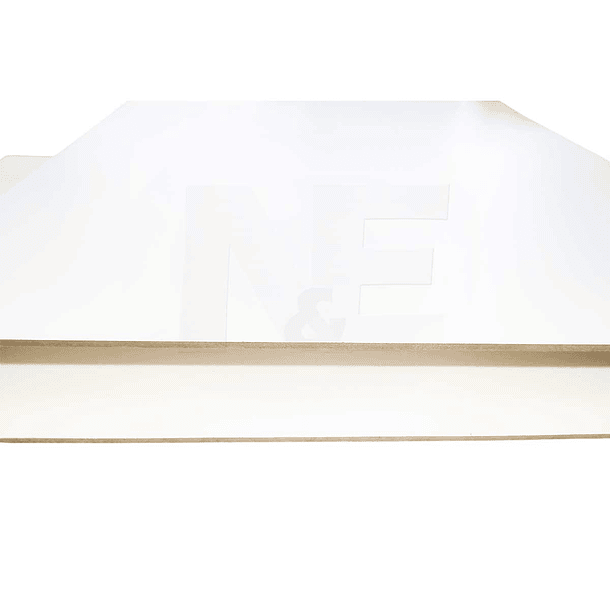 PIEZA DE DUROLAC UNICOLOR BLANCO - 3 MM. 2