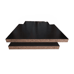 REPISA DE MELAMINA NEGRA DE 15 MM.