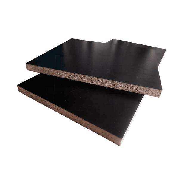 REPISA DE MELAMINA NEGRA DE 15 MM. 2