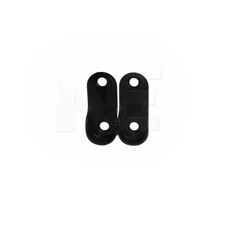 SOPORTE DE BARRA OVALADA - NEGRO.