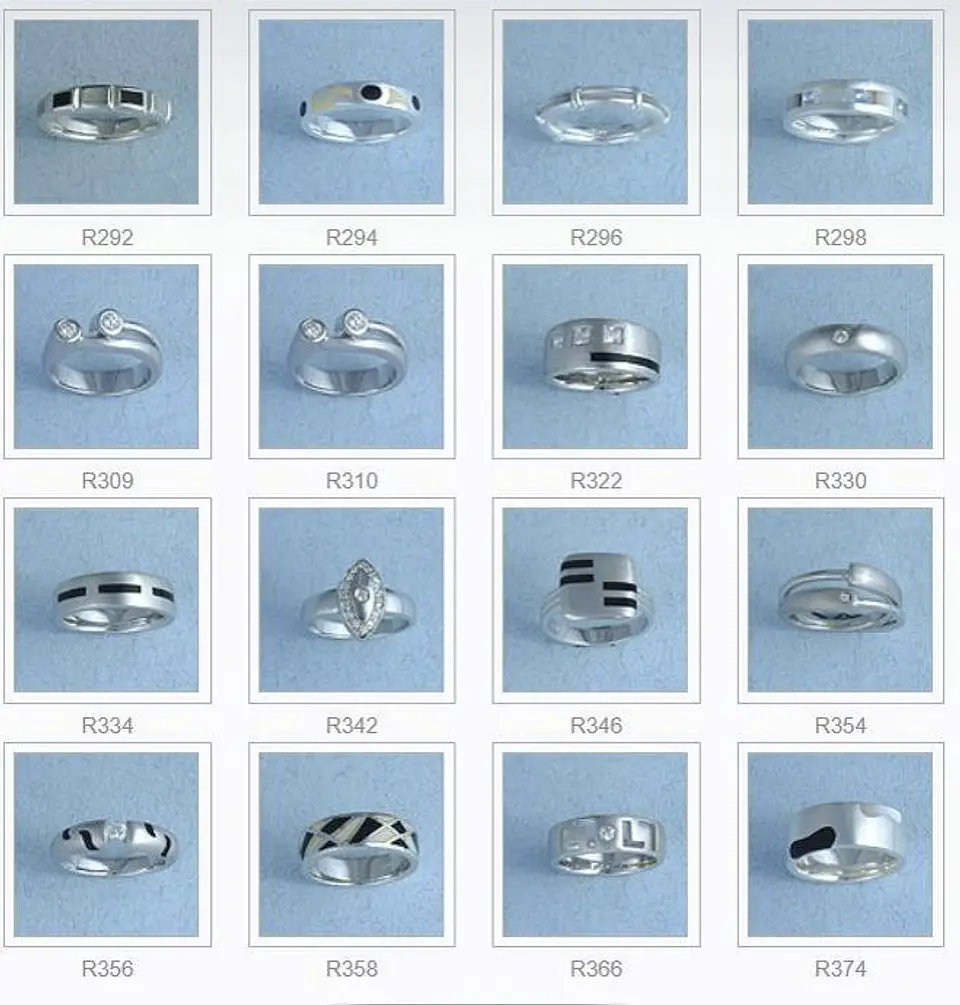 Colección de joyas en plata 2